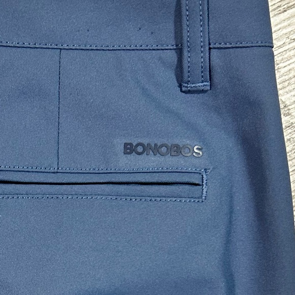 Men’s Bonobos Highland Golf Pants Blue Size 32 x 34 straight leg EUC - Picture 7 of 9